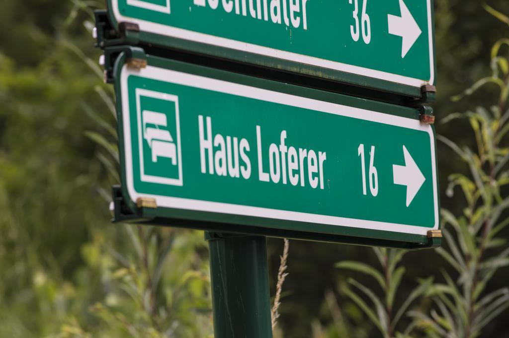 Haus Loferer Lejlighed Sankt Martin bei Lofer Eksteriør billede